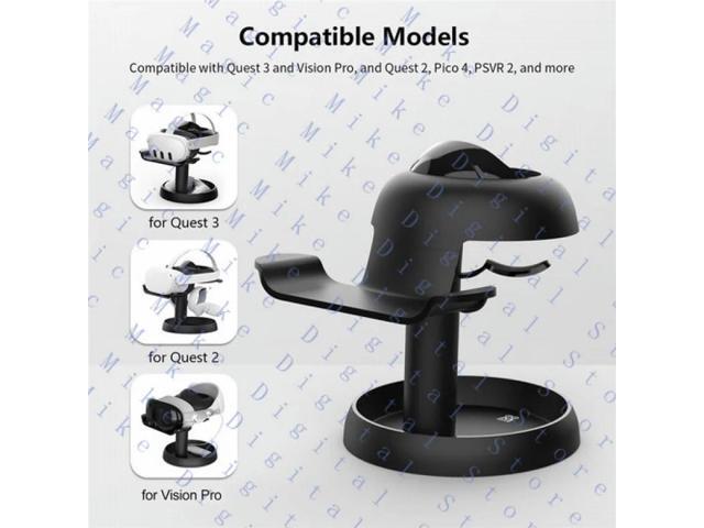 VR Headset Holder VR Accessories For Vision Pro Display Stand Mount Station