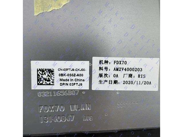 for Precision 7750 7760 LCD Back Cover 03FTJ9 with Hinge