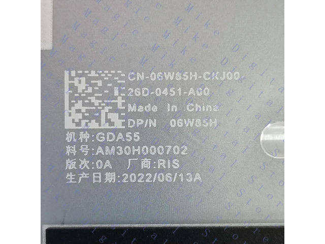 AM30H000702 For Latitude 9520 2-in-1 Lcd Rear Back Cover Top Case 06W85H
