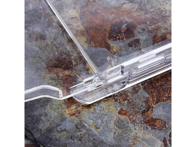 Transparent Protective Shell Clear Hard Carry Cover Housing Faceplate Cover for Portable 2000 3000 Game Console