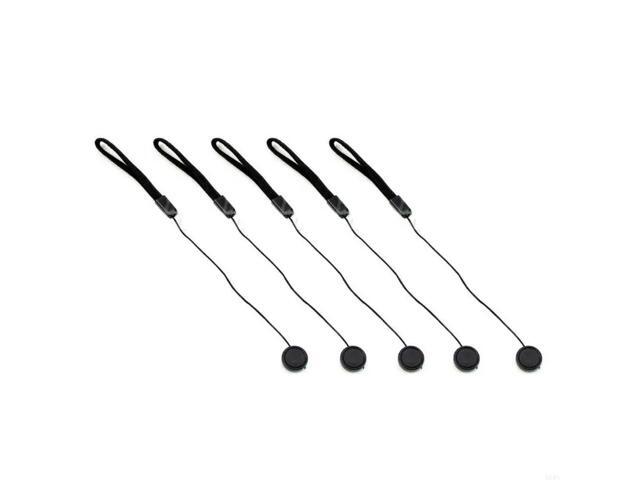 5Pcs 23cm Lens Cover Keeper Lens Cover Holder Rope for Pentax