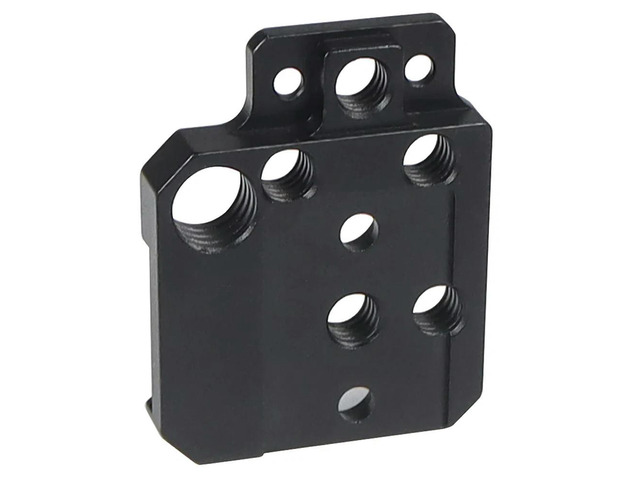 Expansion Adapter Board with 1/4 3/8 Threaded Holes Cold Shoe Mount Camera Gimbal Bracket for Ronin RS3/RS2/RSC2/SC/S Gimbal