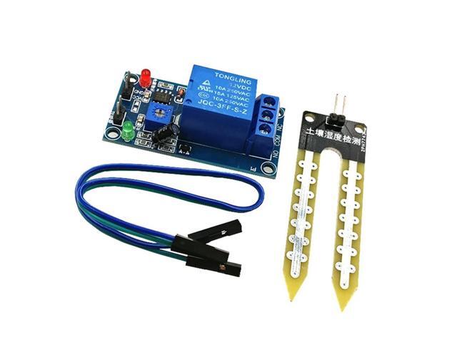 Automatic Irrigation Garden Kit Soil Moisture Sensor Automatic Irrigation Module DIY Kit Relay Module 50cm Hose for
