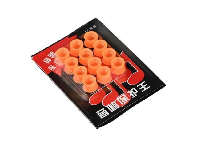 12 Pcs Dust Proof Cover Plastic RCA Female Jack Cover Dust Protector Dust Plug for DVD Amplifier AV RV Receiver