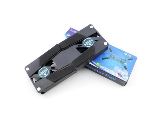USB Powered Laptop Cooling Pad with Double 60mm Fans Laptop Stand Cooling Pad Bracket for Notebook Laptop PC Computer