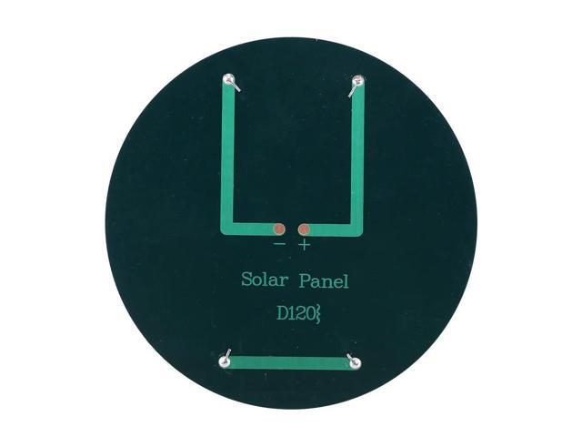 1.1W 5V Solar Panel Kit Mini Round Solar Epoxy Cell Charger Charger Phone Power Bank for 3.7-5V Solar /Light
