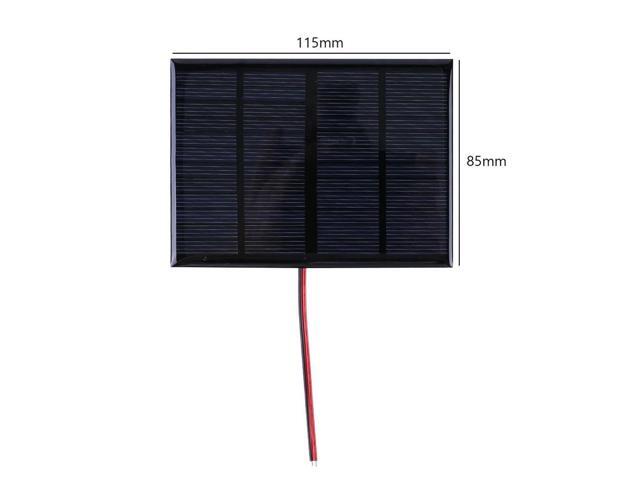 3W 12V Solar Charging Panel with Cable Solar Panel Module Solar Charger for 9-12V /Mobile Phone for Lamp Fan Pump