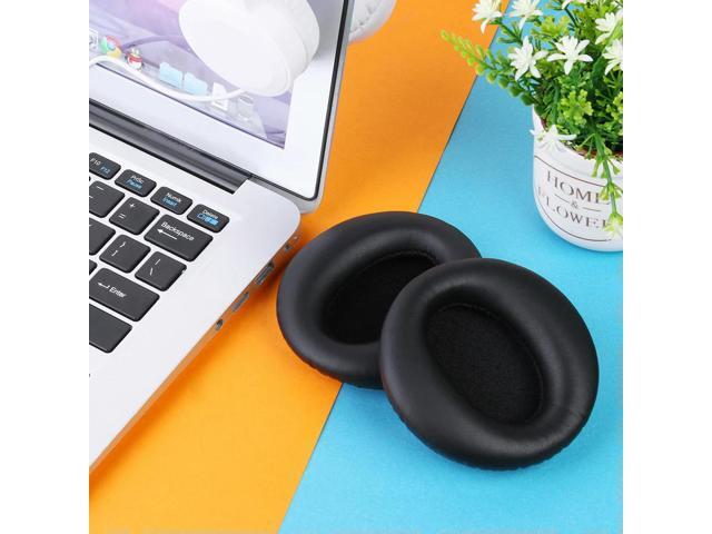 1 Pair Replacement Ear Cushions Covers Memory Foam Headphone Earpads PU Leather Headset Ear Cushions for COWIN E7/E7 Pro Headset