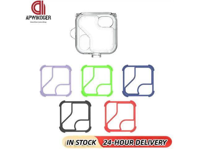 Wireless Headphones Cover PC Transparent Headset Case Cover with 5 Pairs Silicone Ring Lanyard and l Hook for Nothing Ear 2