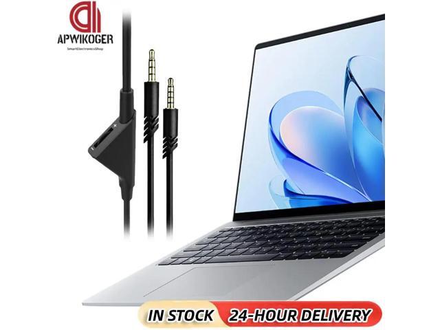 2.0M/6.5 Feet Aux Wire W/ Volume Control Audio Cable for PC PS4 Etc Headset Cord Lead for Astro A10 A30 A40 A50 Gaming Headsets