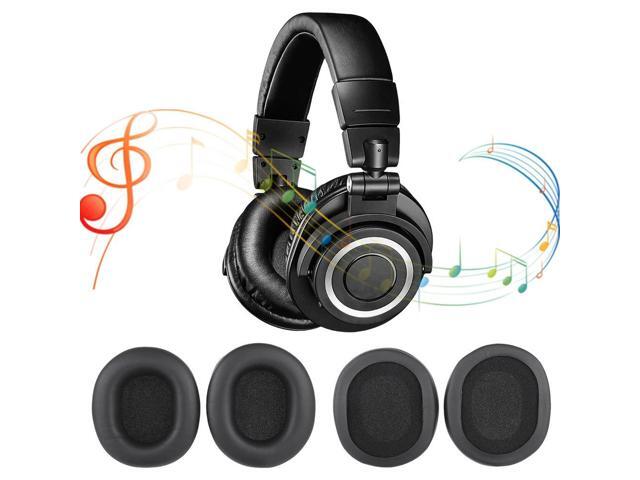 Replacement Ear Pads Cushions Ear Cups Cover for Audio Technica ATH M50X M50XBT M50RD M40X M30X M20X MSR7