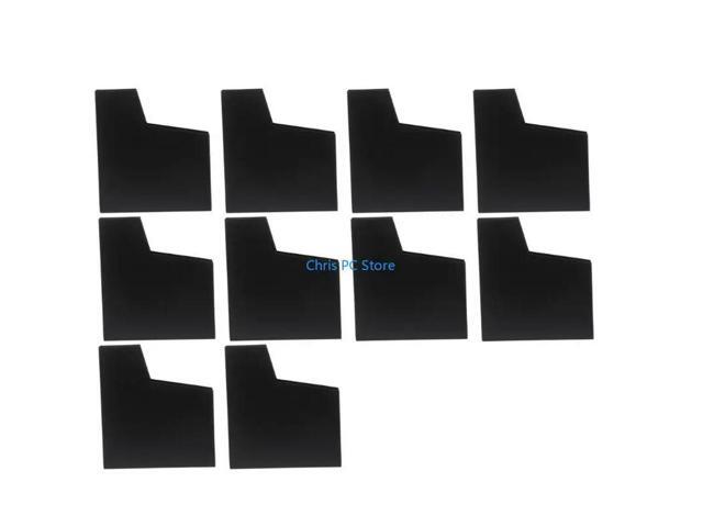 Anti-dirts Protective Cover Dust for Protection for Case Protector Game Cartridge Sleeve Suitable for NES Black 10 P