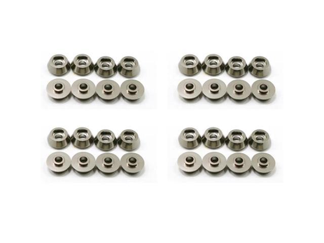 32Pcs l Connecting Rod Screw Gasket Shim Washer Rest For WPL C14 C24 C34 C44 MN D90 D91 D99S RC Car,Grey