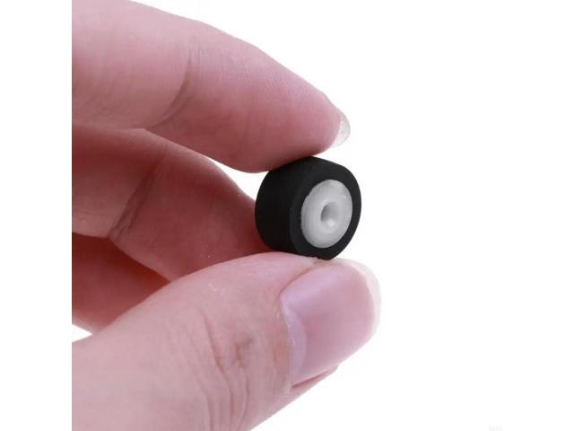 Compact Cassette Belt Pulley Pinch Roller for Tape Recorders Smooth Operation Rubber Cassette Wheel Belt Pulley Pressure