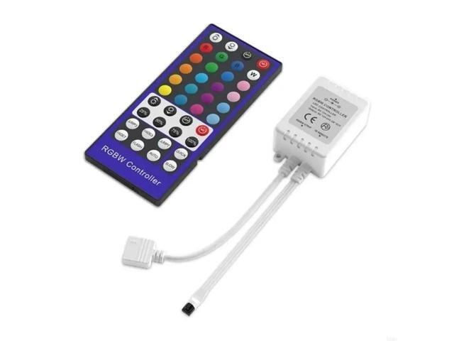 RGBW 5050 RGB+White RF Remote Controller 40 Keys for RGBW LED Strips 12V/24V Adjust Speed/Brightness/Color/Scene