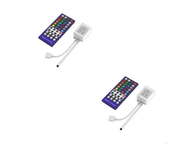 RGBW 5050 RGB+White RF Remote Controller 40 Keys for RGBW LED Strips 12V/24V Adjust Speed/Brightness/Color/Scene