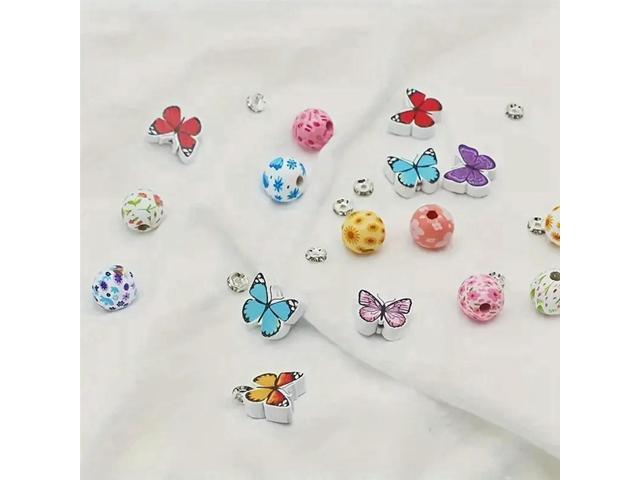 Beadable Pens Bulk With Colorful Silicone Beads For DIY Pen Making Kit For Women Kids Students Office School