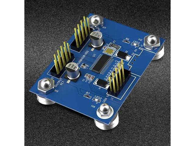 9Pin USB Splitter Expansion Card 1 to 2 USB2.0 9-Pin Extension Adapter Board For Desktop Motherboardd Header