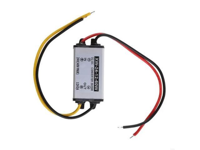 for DC Converter 24V to 12V 5A 60W, Car Converter Step Up for DC Power A