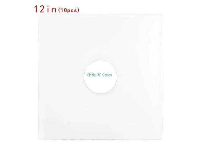 10xAnti-static Vinyl Records Inner Sleeves Protector for Case for 7' 10' 12'' fo