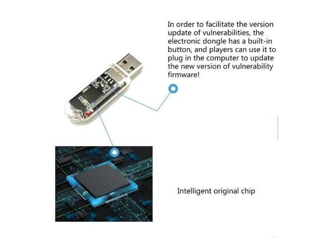 Portable USB Adapter Wireless Adaptor Receiver for P4 Gamepad 9.0 System Cracking