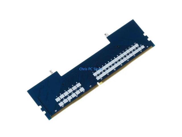 DDR4 SO-DIMM to Desktop DIMM Memory Connector Adapter Desktop PC Memory Card