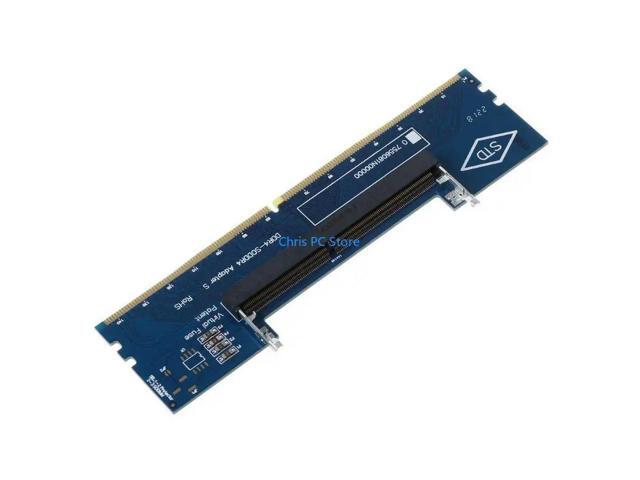 DDR4 SO-DIMM to Desktop DIMM Memory Connector Adapter Desktop PC Memory Card