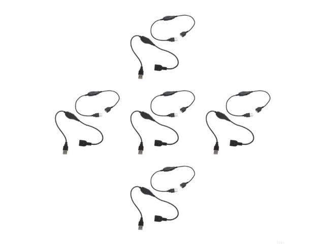 USB Cable with Dimmer 1-Pack USB Male to Female Extension Cord Inline On/Off for Driving Recorder
