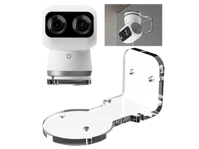 Wall Mount Acrylic Bracket Save Space Universal Adhesive Shelf Adhesive Wall Mount Compatible with Eufy Security Indoor Cam S350