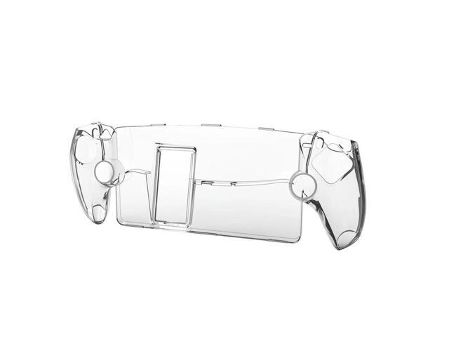 PC Case Shockproof Protector Cover with Stand Anti-drop Gaming Console Controller Sleeve Anti-Scratch Transparent for PS5 Portal