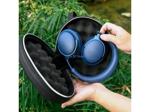 Durability PU Compactly Headphone Case Portable Organizers for QC45/QC35/QC35II/QC25