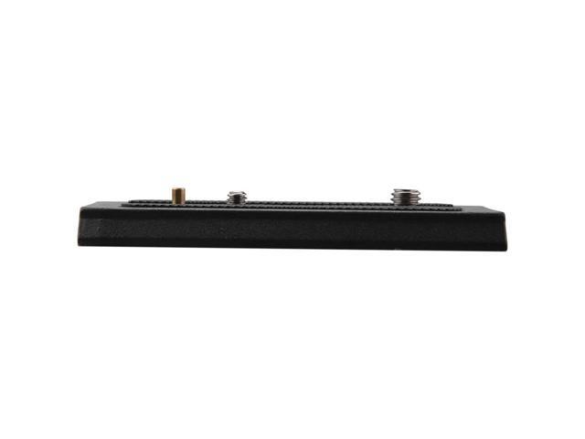 2X Sports Camera Extended Quick Release Plate For Manfrotto 500Ah 701 577 PTZ Bainuo S4 S6