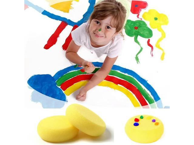 50Pcs Painting Sponges For Clay, Round Sponge, Clay Sponges For Pottery, Paint Sponges