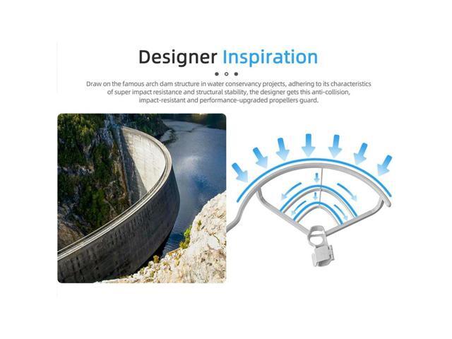For Mini 4 Pro Anti-Collision Ring Propeller Blade Protection Ring Quick-Release Anti-Shake Propeller Cover Accessories