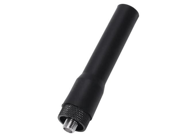 5X SF20 Dual Band SMA-F Soft Antenna For BAOFENG UV5R UV5RA/Plus Bf888s Black