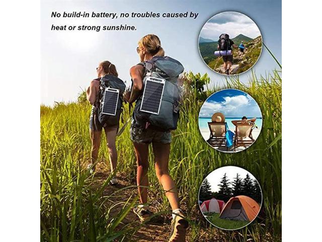 Mini USB Solar Panel 6W 5V Waterproof Outdoor Mobile Phone Charger Camping Hiking Cells Device Spare Parts Accessories