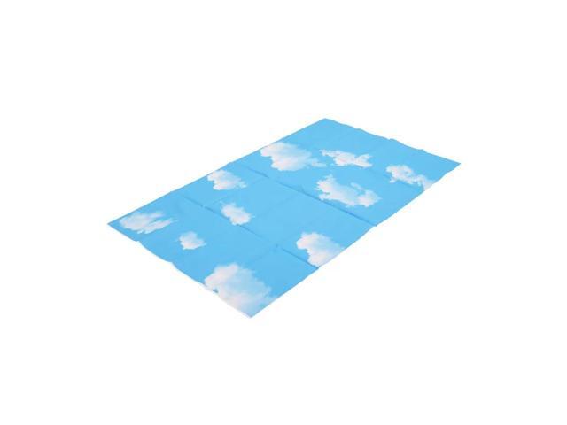 2 Pcs 3X5ft Blue Sky White Cloud Photography Backdrop Screen Background Studio Props