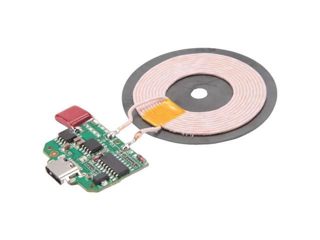 2X 15W Fast Wireless Charger Module Transmitter With Box PCBA Circuit Board Coil DIY Type-C Port