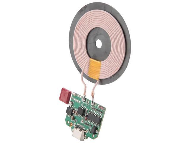 2X 15W Fast Wireless Charger Module Transmitter With Box PCBA Circuit Board Coil DIY Type-C Port