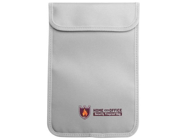 Document Case Cash Box Security Waterproof Fireproof Bag