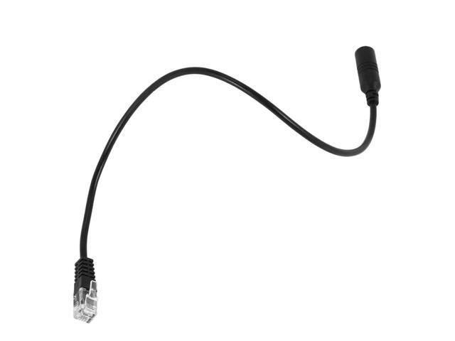 8X 3.5Mm Plug Jack To RJ9 For Headset To For Office Phone Adapter Cable
