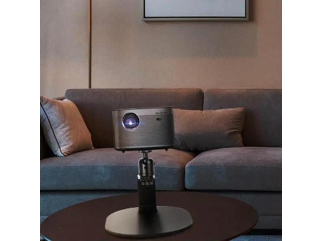 Tabletop Projector Holder Stand with 360Degree Flexible Adjustment and l Projector Desk Bracket Safe
