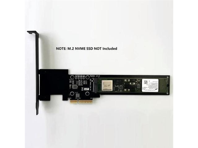 Pcie 5.0 X4 To M.2 NVME SSD Solid State Drive Adapter Card With Bracket Gen5 M.2 2280 22110 Nvme To PCI-E 4X Converter