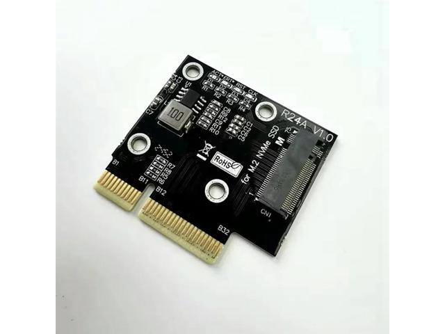 Pcie 5.0 X4 To M.2 NVME SSD Solid State Drive Adapter Card With Bracket Gen5 M.2 2280 22110 Nvme To PCI-E 4X Converter
