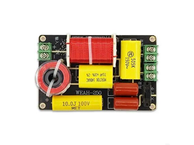 WEAH 250 250W 2 Way Speaker Frequency Divider Tweeter Bass Filter Speaker Amplifier Home Sound Theater