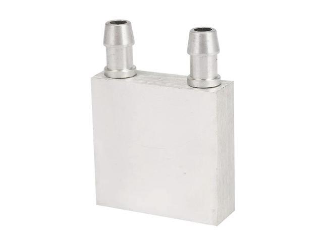 6X Primary Aluminum Alloy Water Cooling Block 40X40mm For Liquid Water Heat Sink System Silver For PC Laptop CPU