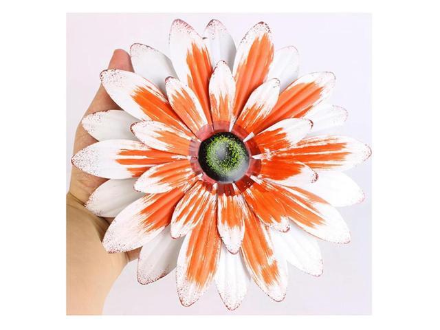 Garden Courtyard Iron Sunflower Villa Decoration Gardening Wall Hanging