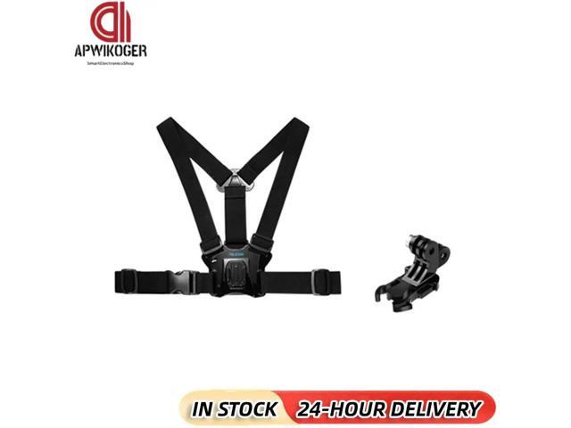 Action Camera Chest Mount Harness Breathable with J-hook for Sports Travel for Gopro 10 Osmo