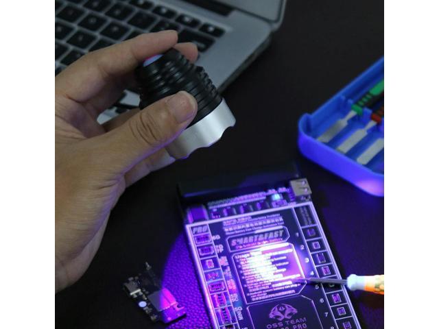 K-338 USB UV Glue Curing Lamp Green Oil Heating Light Circuit Board Repair Tools