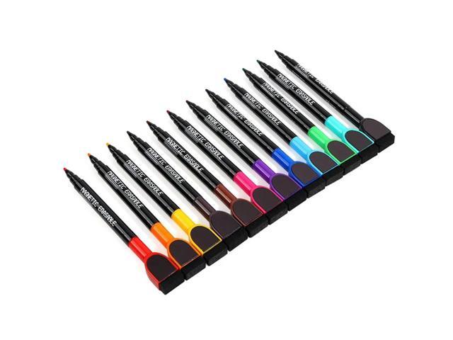Dry Erase Markers, Magnetic Dry Erase Marker Fine Tip, White Board Marker Dry Erase, Whiteboard Marker With Eraser